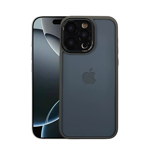 APPLE 15 PRO MAX LENS KORUMA METAL TUŞ KAVÇUK ÇERCEVE  A KALİTE KILIF