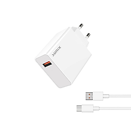 SUNİX S-67USB-A PORT 67W FAST CHARGER TURBO ŞARJ  SET
