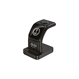 SUNİX MG-01 MAGNETIC 5İN1 WIRELESS 20W ŞARJ STANDI