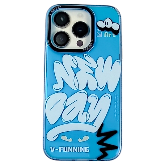 APPLE 15 PRO  HOLOGRAMLI KORUMALI  KILIF