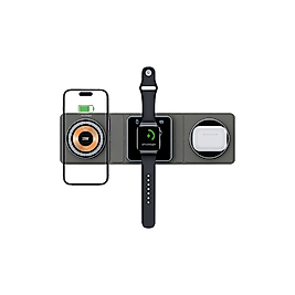 SUNIX MG-70 3İN 1WİRELESS ŞARJ STAND 15W HIZLI ŞARJ