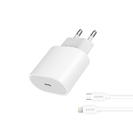 SUNIX S-26 20W TRAVEL CHARGER USB-C LIGHTNINGŞARJ SET