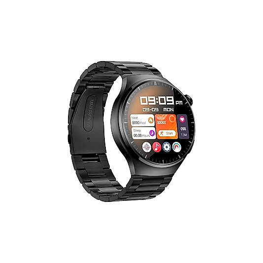 SUNIX WT 4 PRO 46MM AMOLED EKRAN DERİ VE METAL CİFT KORDONLU AKILLI SAAT