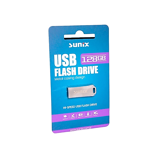 SUNİX 2.0  128 GB METAL DRİVER FLAŞ BELLEK