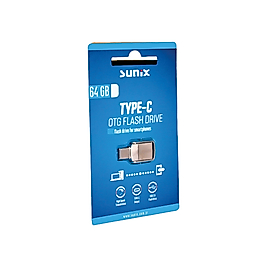 SUNİX 3.0 64 GB METAL OTG TYPE-C DRİVER FLAŞ BELLEK