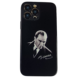 APPLE 13 PRO MAX ÇAM BASKI A.TÜRK İMZALI A KALİTE KILIF