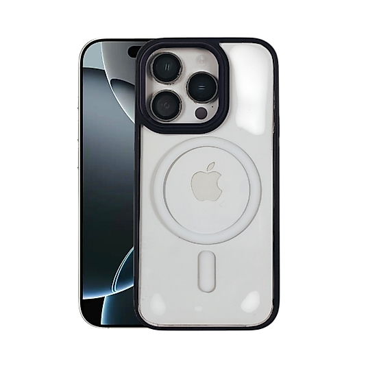 APPLE 14 PRO MAGSAFE ÖZELLİK METAL TUŞ KAVÇUK ÇERCEVE A KALİTE KILIF